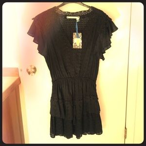 Chelsea & Violet navy blue dress